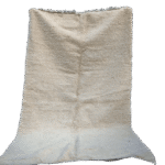 RB314Authentic Cream Beni Ouarain  Moroccan Rug 100%wool Berber Carpet8.5x5.2 ft 260x160cm